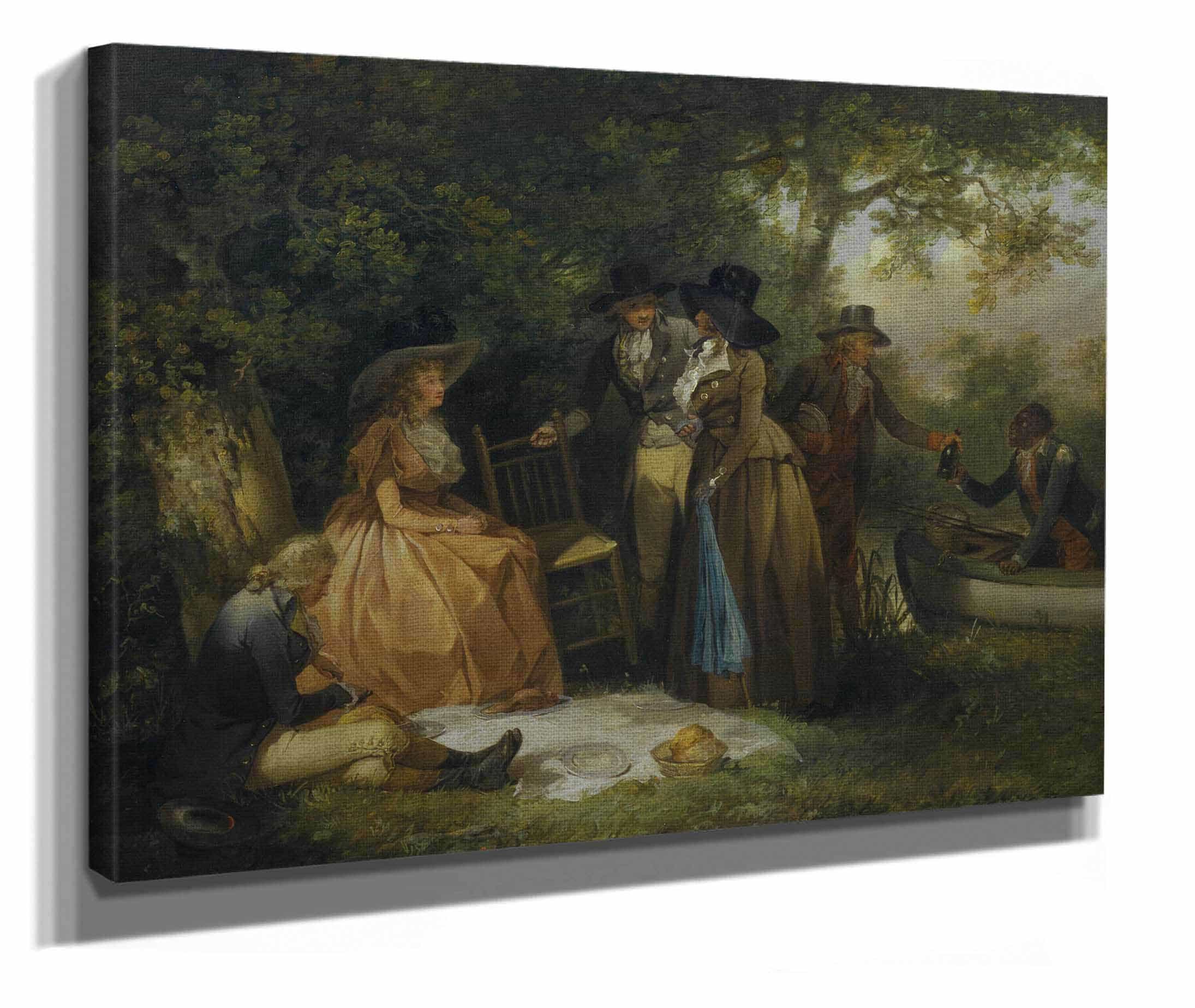 The Anglers Repast by George Morland