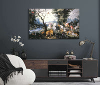 The Animals Entering Noah`S Ark by Jan Brueghel The Younger