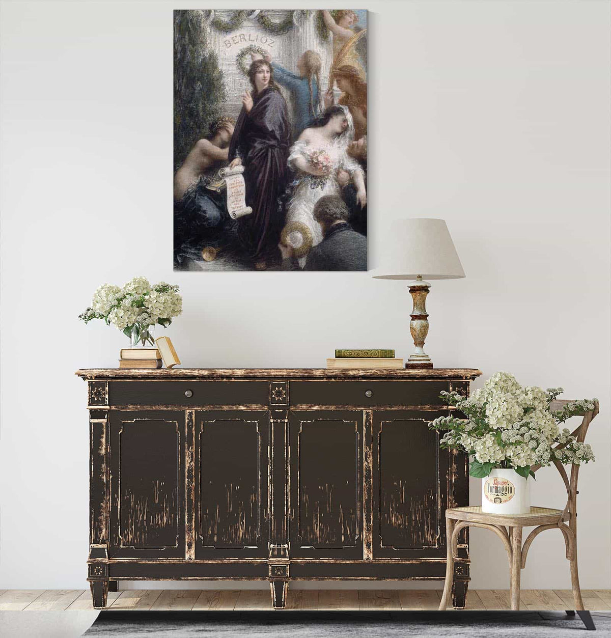 The Anniversary Homage To Hector Berlioz by Henri Fantin Latour