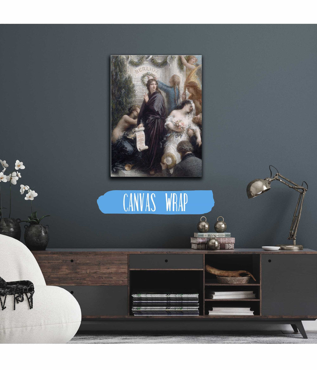 The Anniversary Homage To Hector Berlioz by Henri Fantin Latour