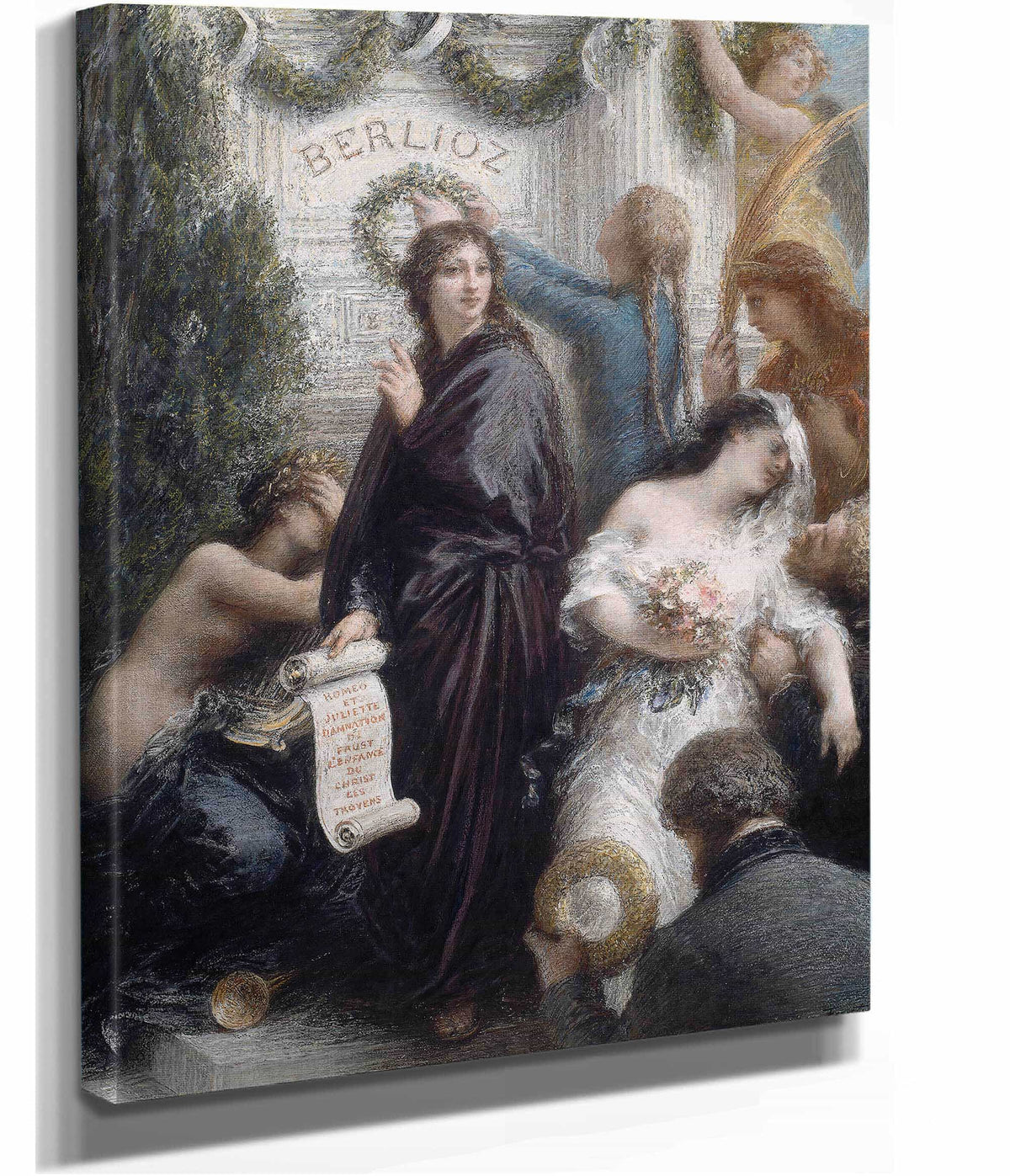 The Anniversary Homage To Hector Berlioz by Henri Fantin Latour