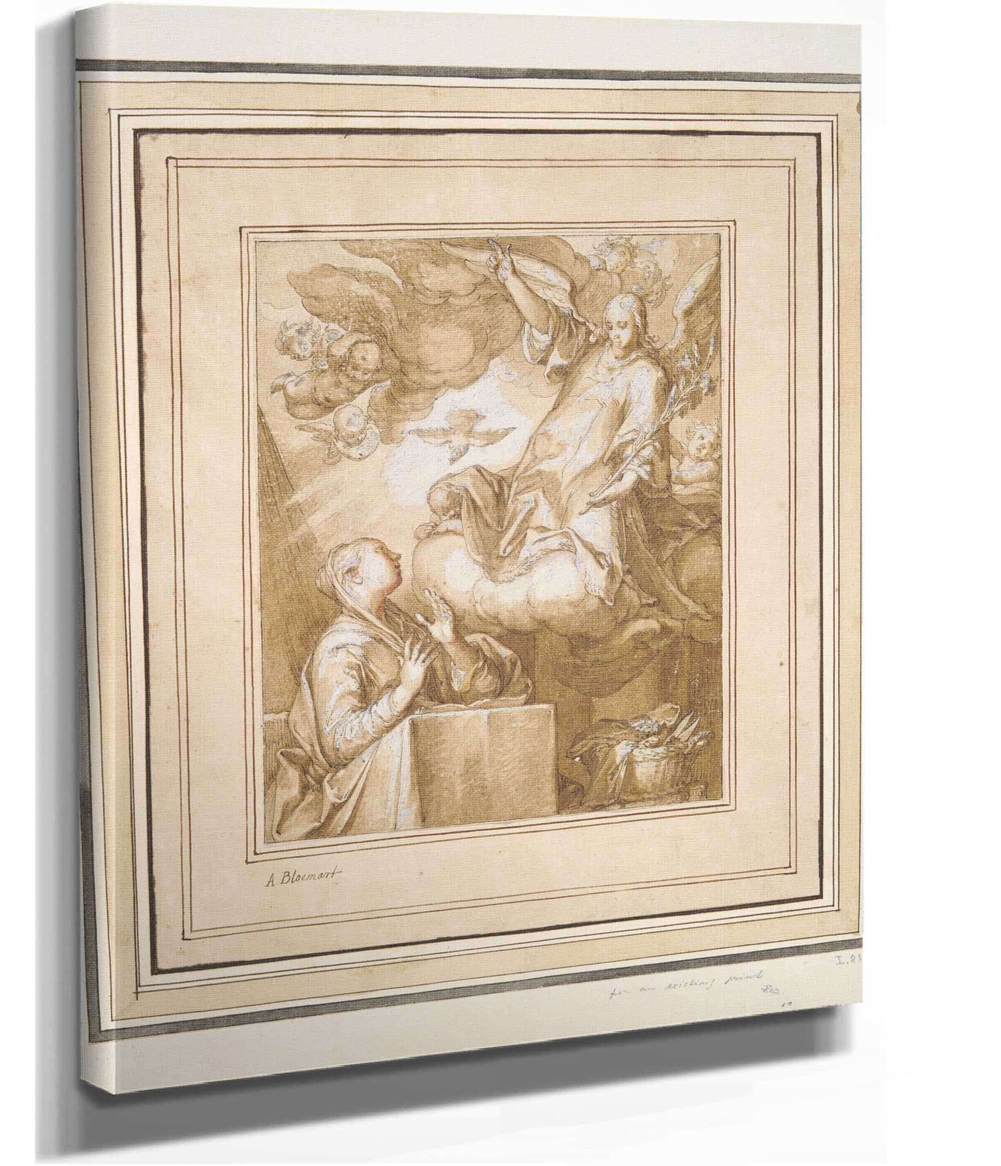 The Annunciation by Abraham Bloemaert