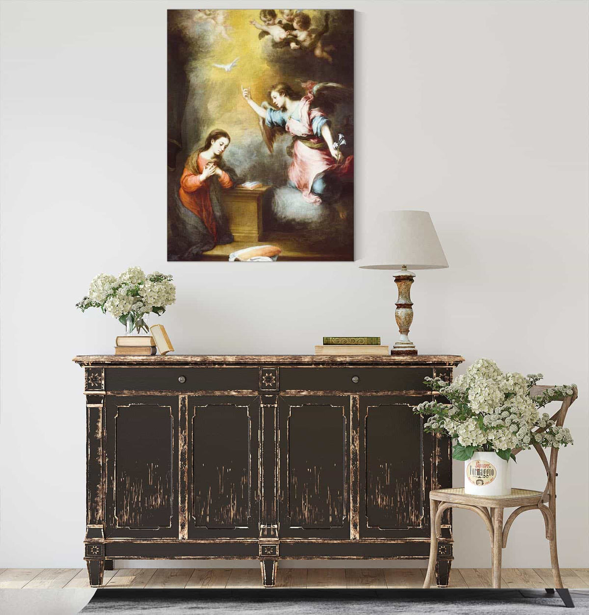 The Annunciation by Bartolome Esteban Murillo