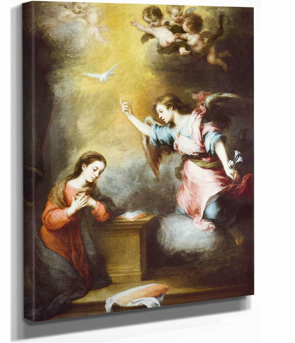 The Annunciation by Bartolome Esteban Murillo