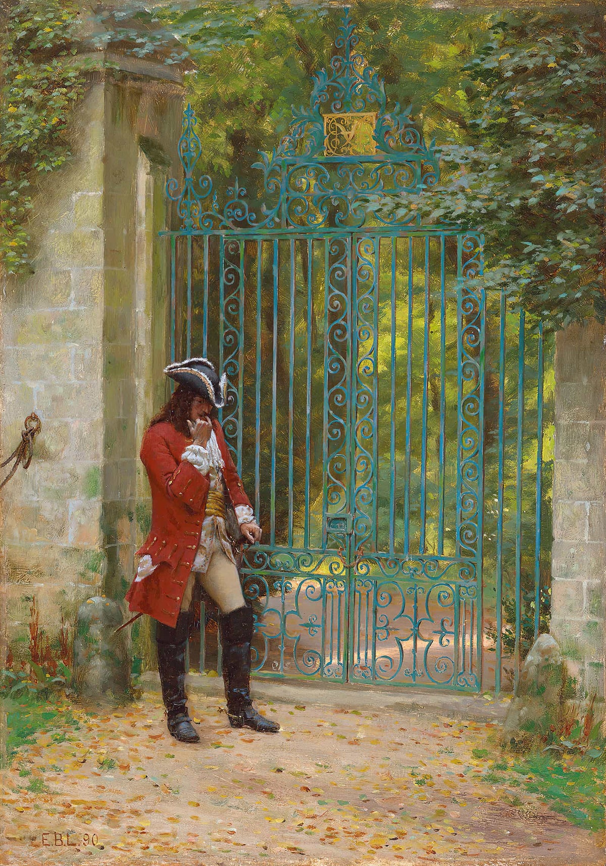 The Appointed Time by Edmund Blair Leighton