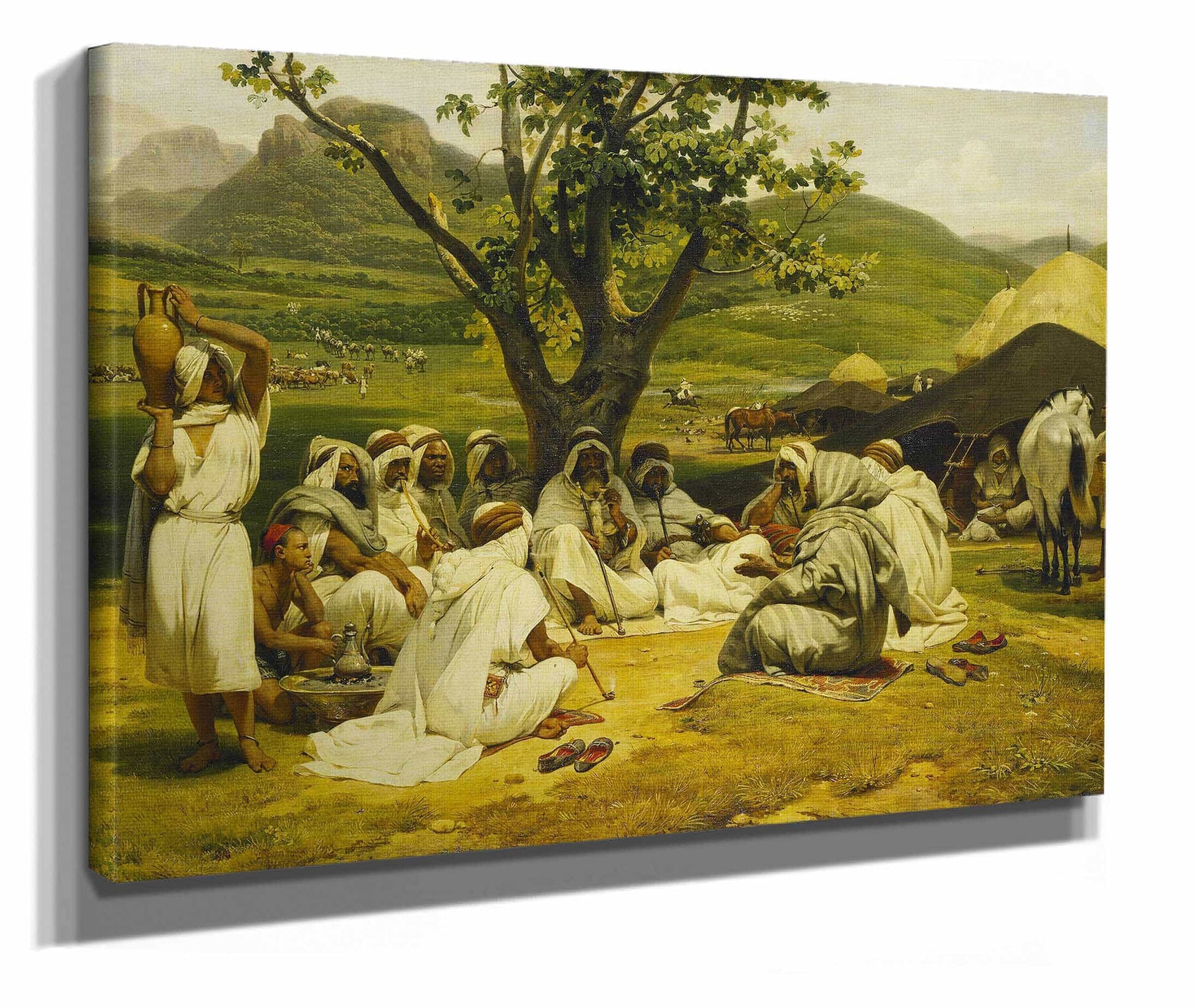 The Arab Tale Teller by Horace Vernet