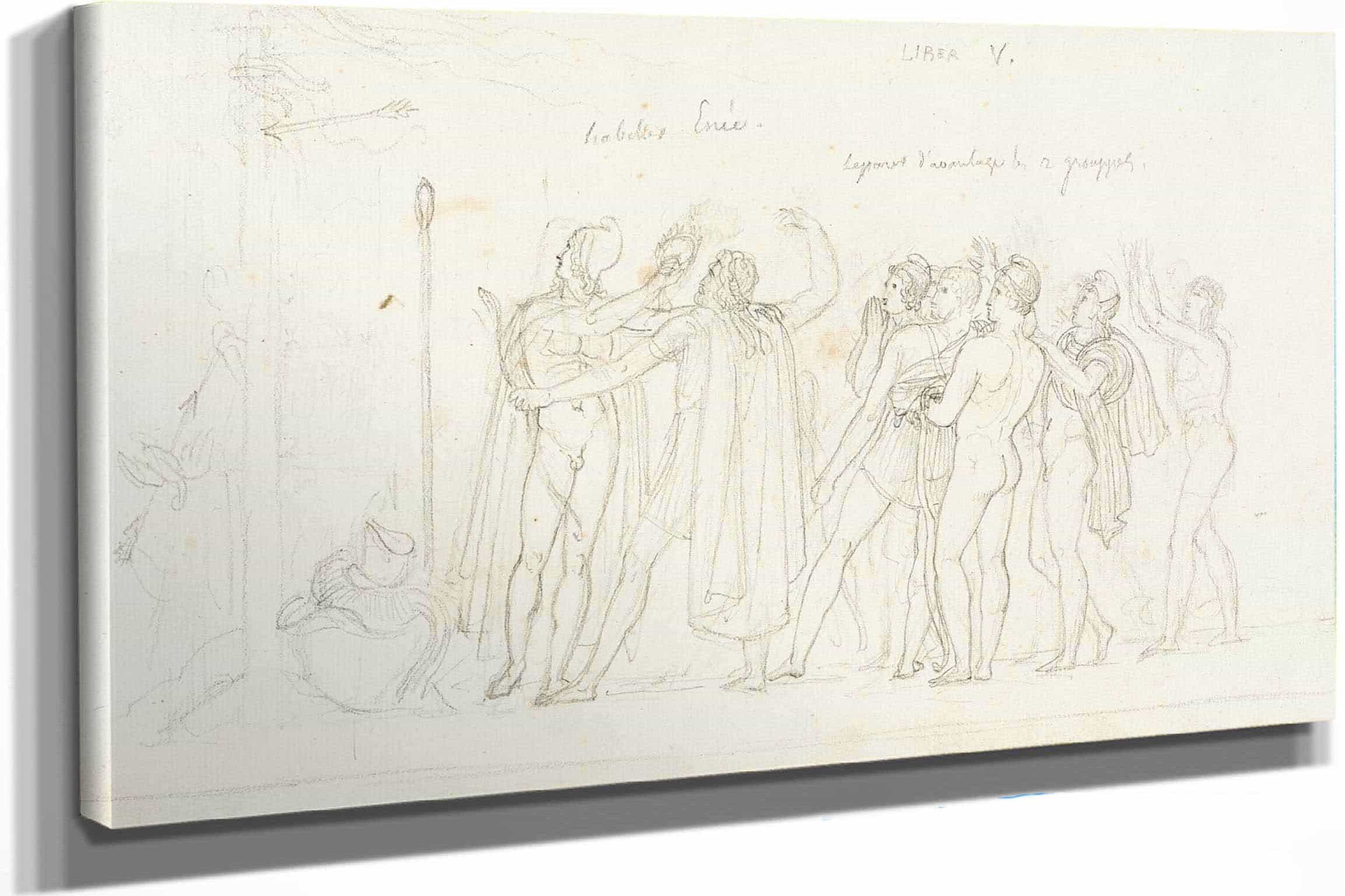 The Archery Match From The Aeneid Book V by Anne Louis Girodet Trioson