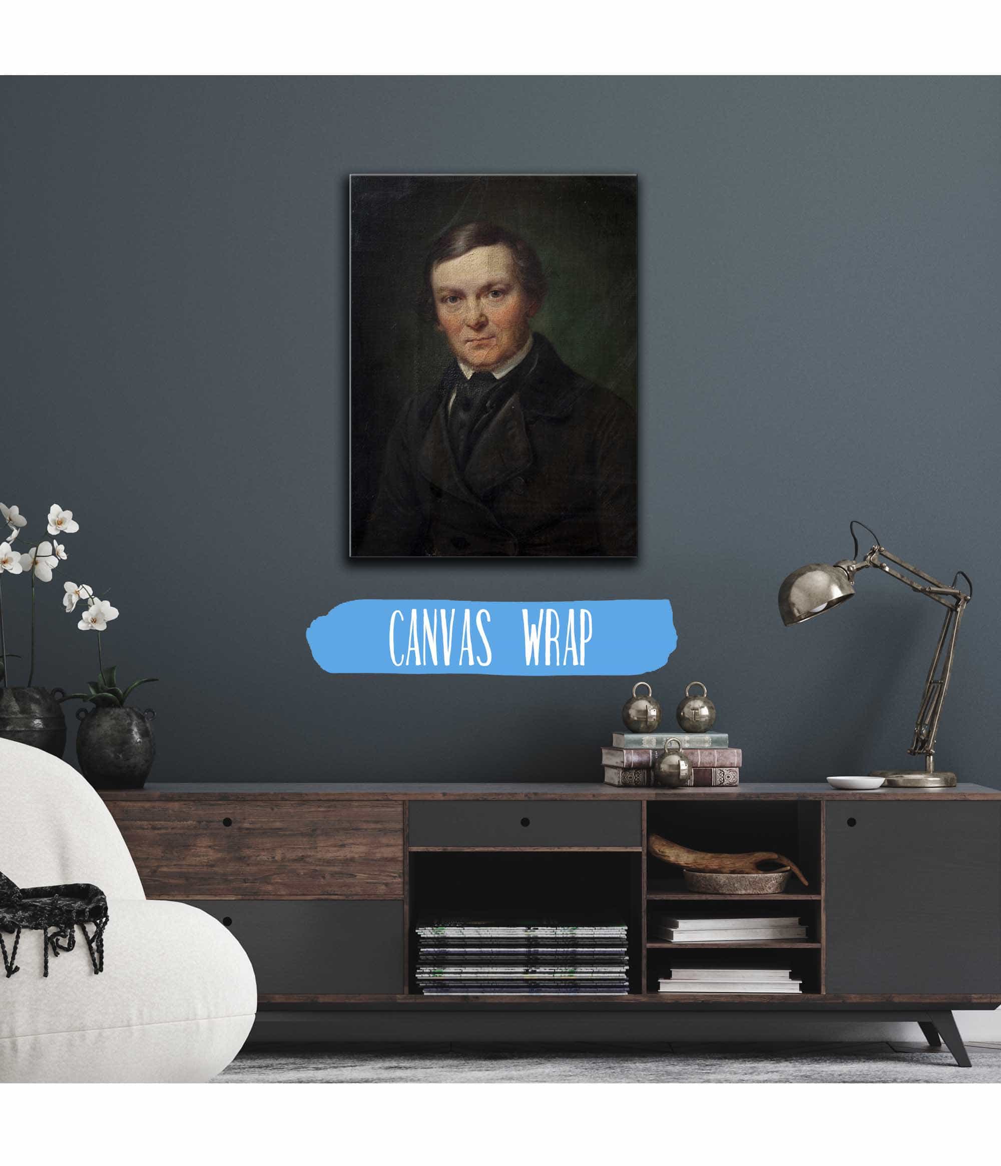 The Architect Gottlieb Bindesboll by Wilhelm Marstrand
