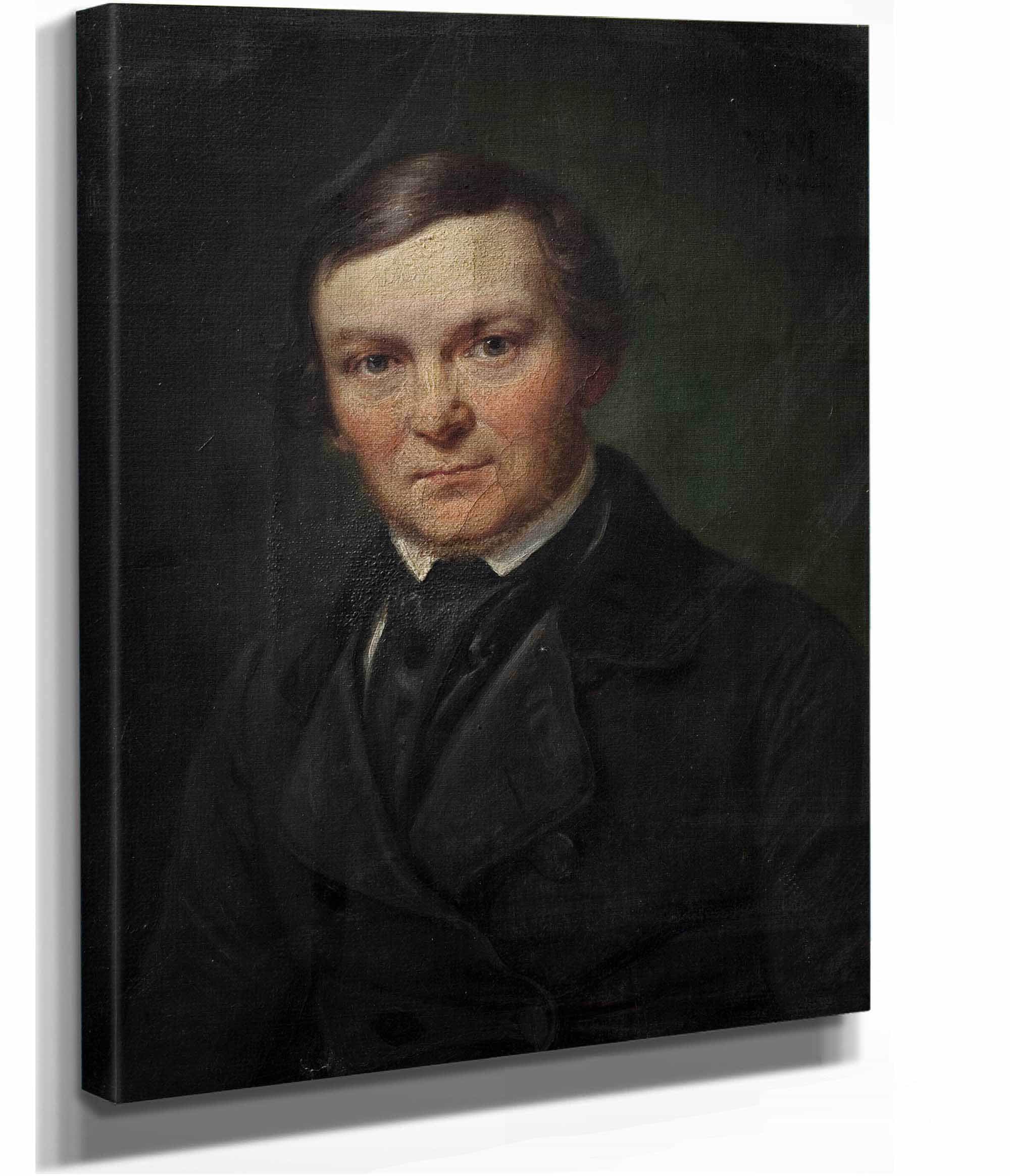 The Architect Gottlieb Bindesboll by Wilhelm Marstrand