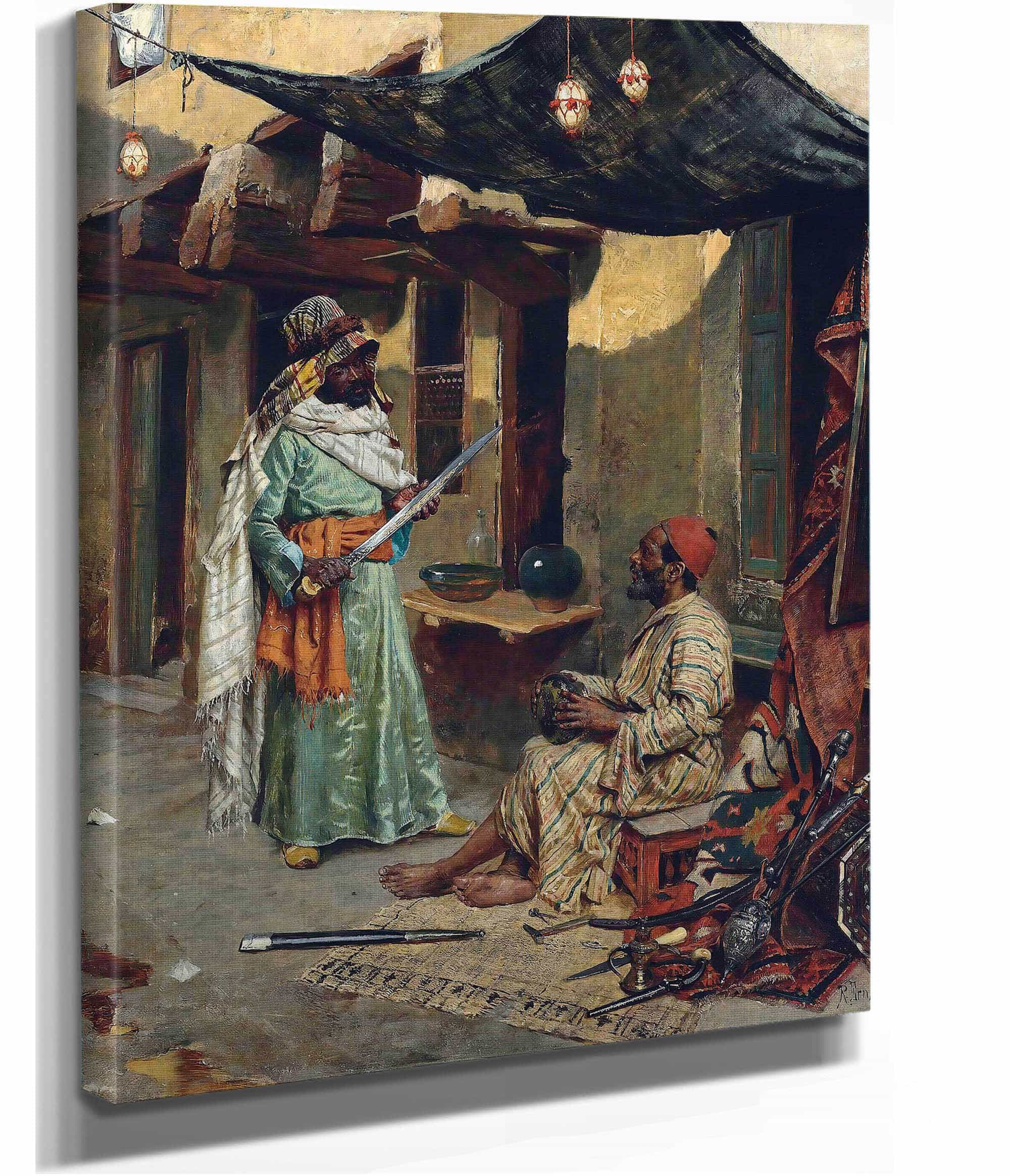 The Arms Merchant by Rudolf Ernst