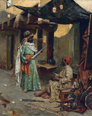 The Arms Merchant by Rudolf Ernst