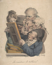 The Art Connoisseurs   by Louis Leopold Boilly