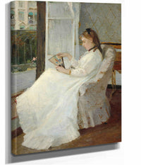 The Artists Sister At A Window by Berthe Morisot