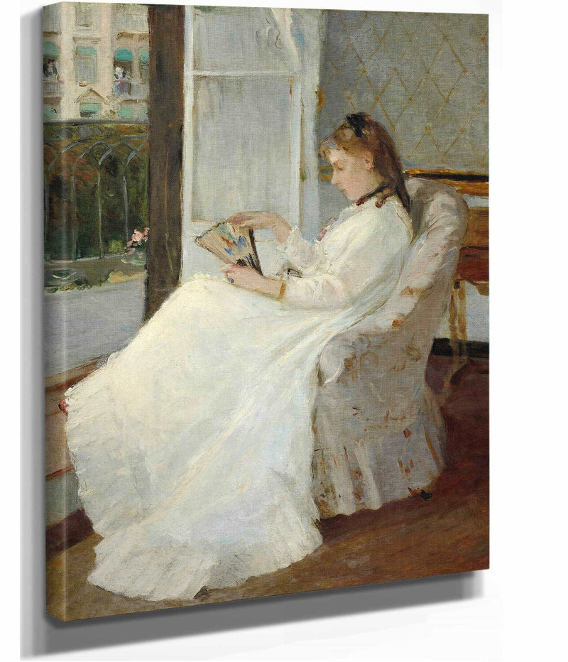 The Artists Sister At A Window by Berthe Morisot