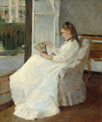 The Artists Sister At A Window by Berthe Morisot