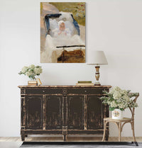 The Artists Son Erik In A Pram by Albert Edelfelt