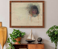 The Artists Son Georges Verso by Camille Pissarro