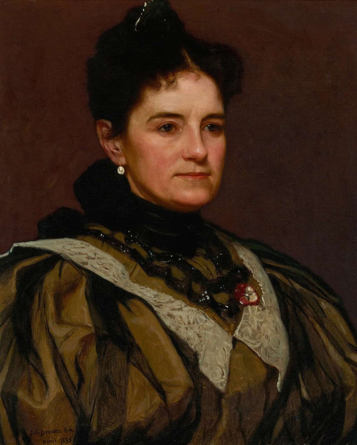 The Artists Wife by John George Brown