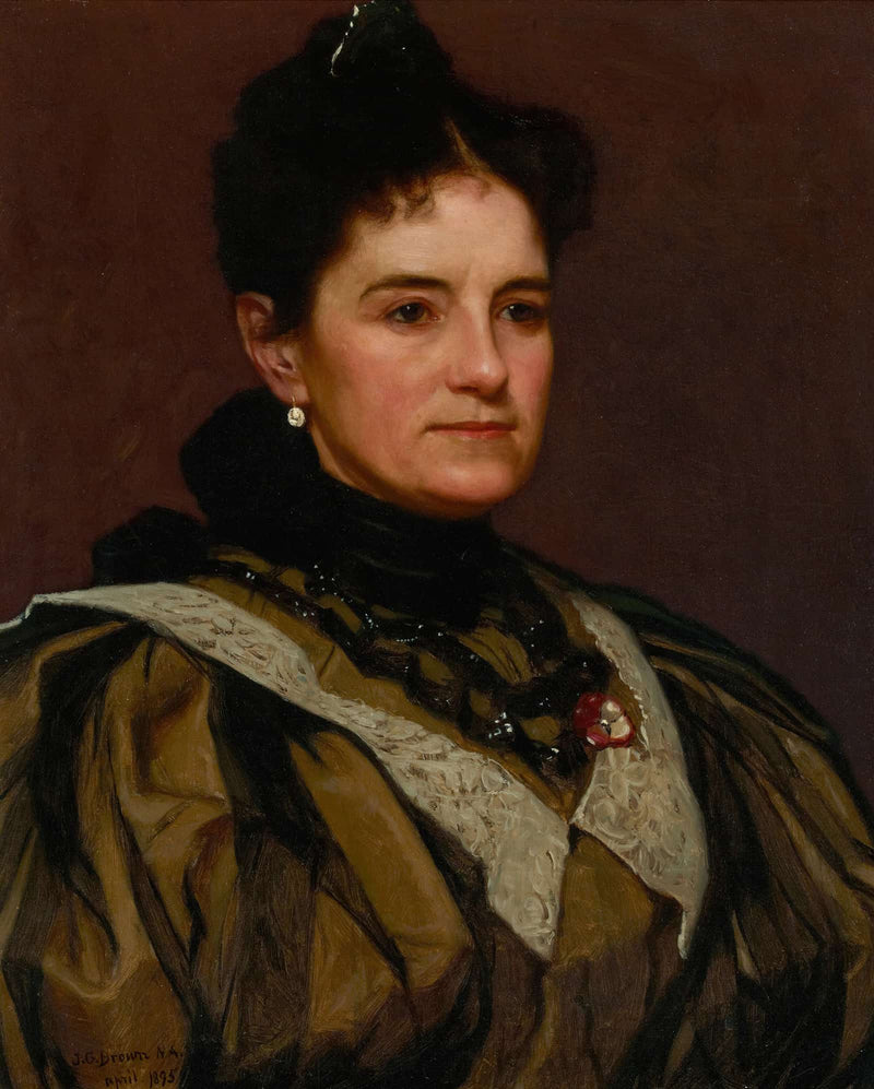 The Artists Wife by John George Brown