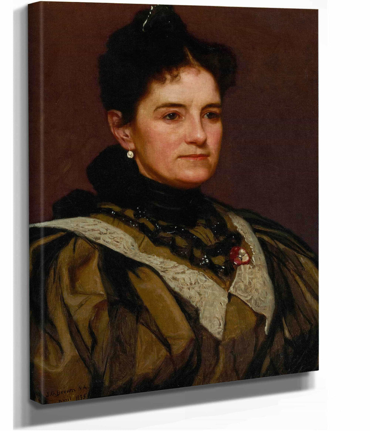The Artists Wife by John George Brown