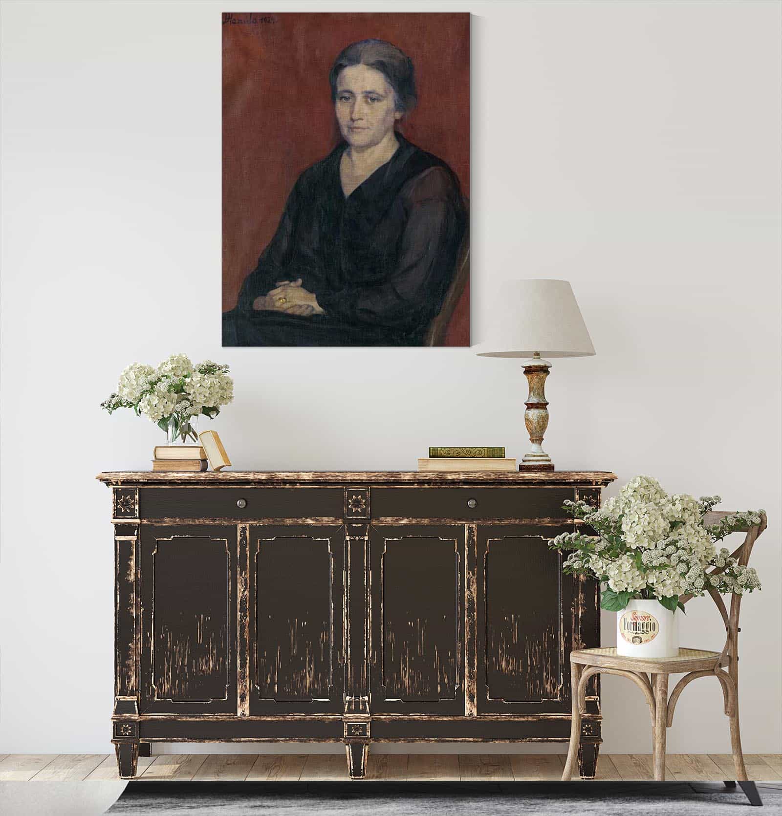 The Artists Wife by Jozef Hanula