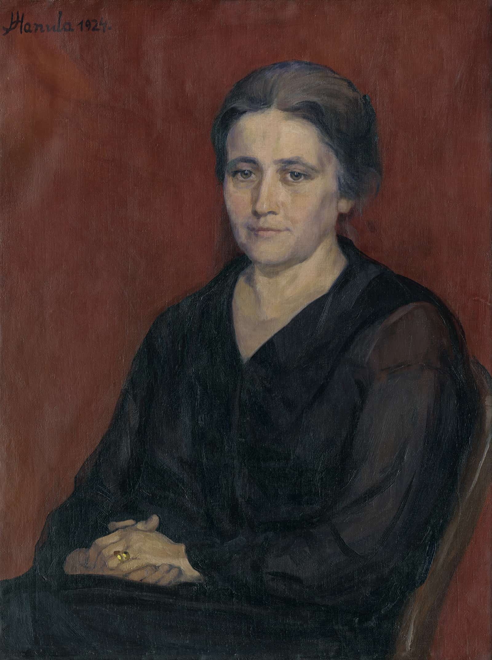 The Artists Wife by Jozef Hanula