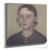 The Artists Wife Ida Hammershoi Nee Ilsted by Vilhelm Hammershoi