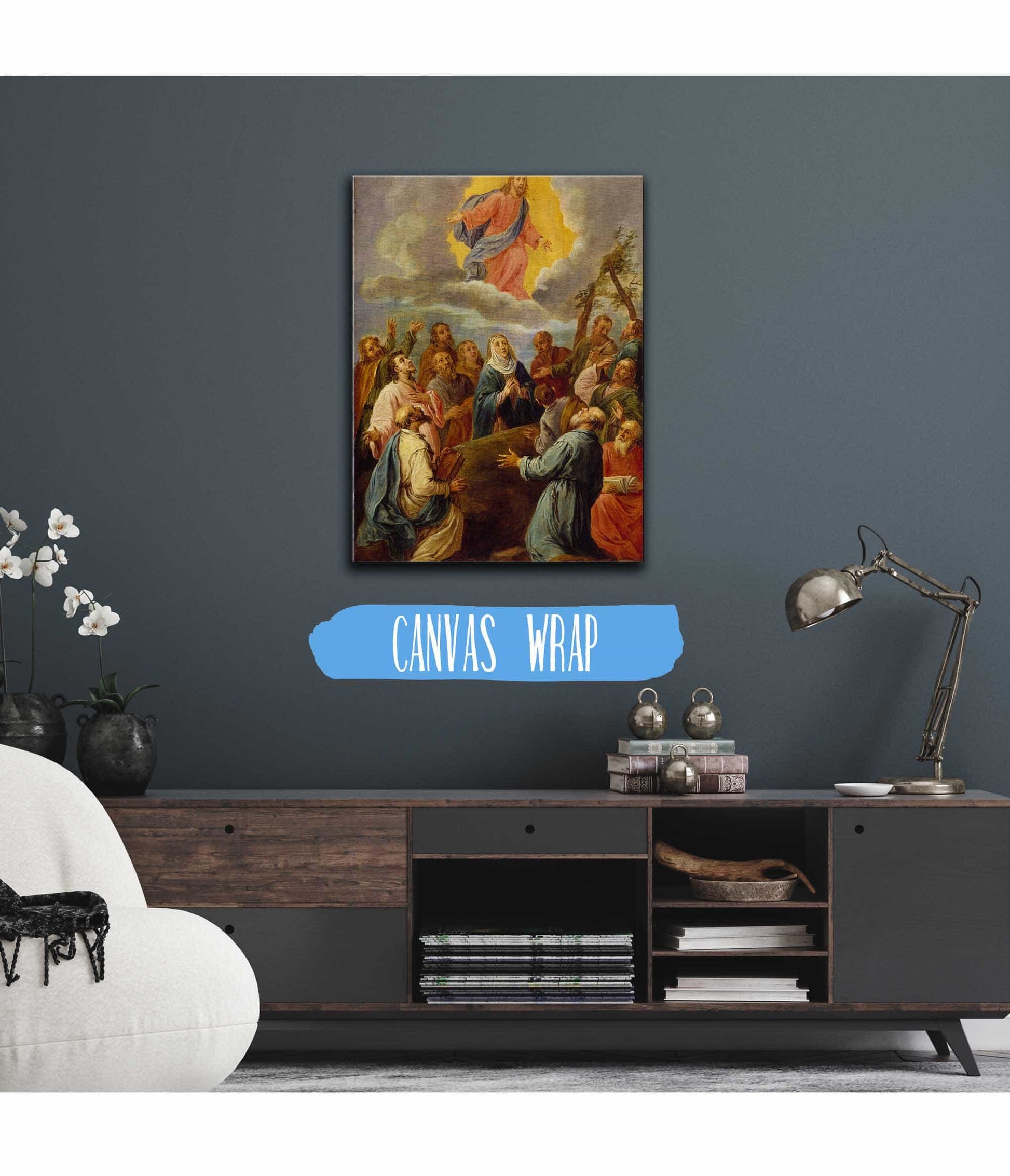 The Ascension After Leandro Bassano  by David Teniers The Younger