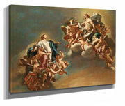 The Assumption Of The Virgin by Francesco Solimena
