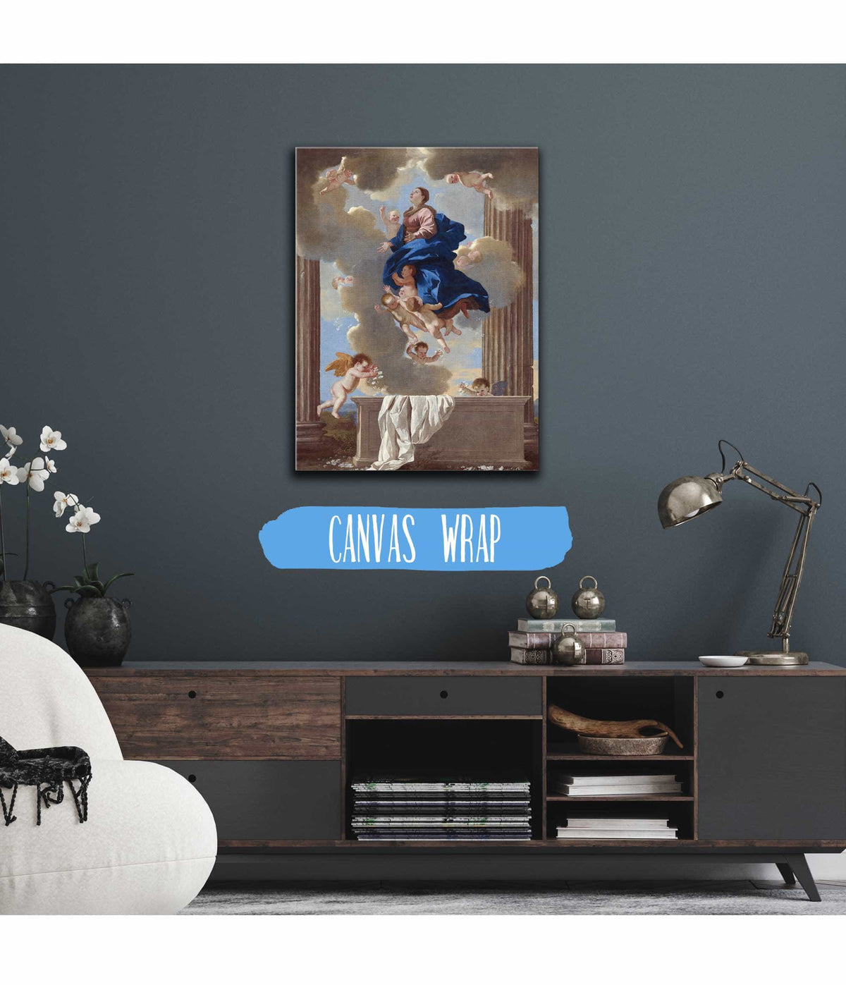 The Assumption Of The Virgin by Nicolas Poussin