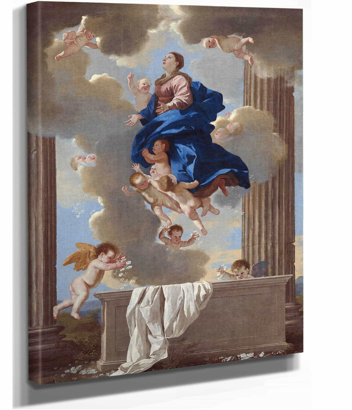 The Assumption Of The Virgin by Nicolas Poussin