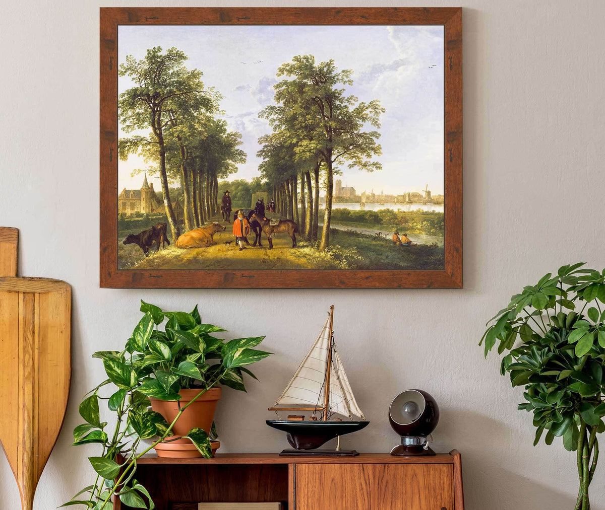 The Avenue At Meerdervoort Early S by Aelbert Cuyp