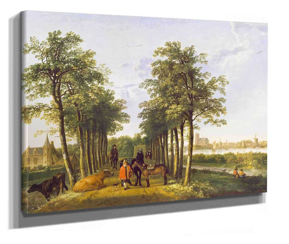 The Avenue At Meerdervoort Early S by Aelbert Cuyp