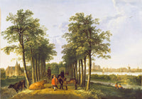The Avenue At Meerdervoort Early S by Aelbert Cuyp