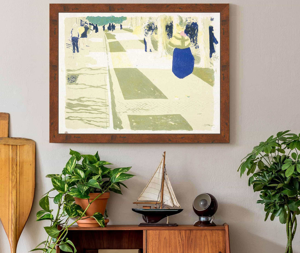 The Avenue by Edouard Vuillard