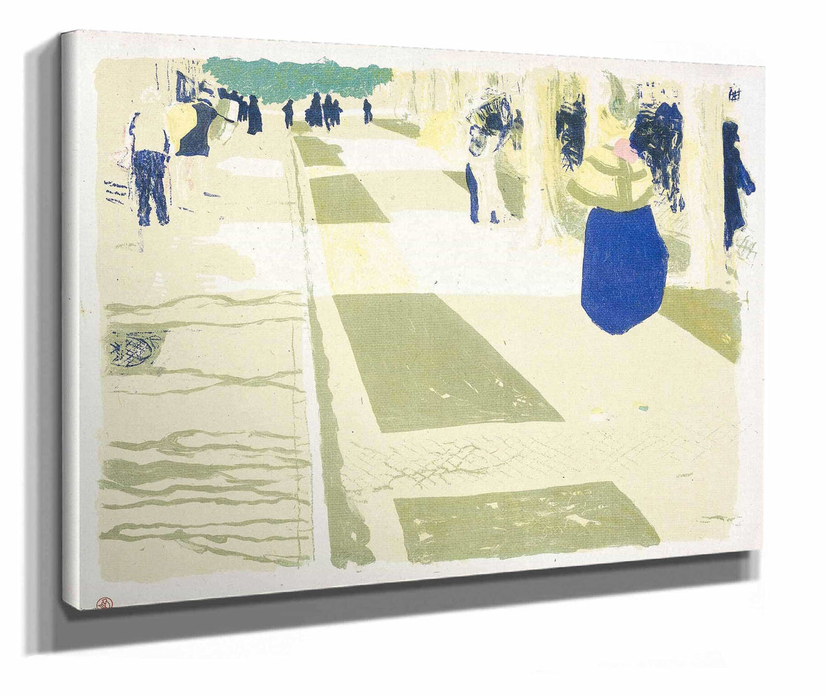 The Avenue by Edouard Vuillard