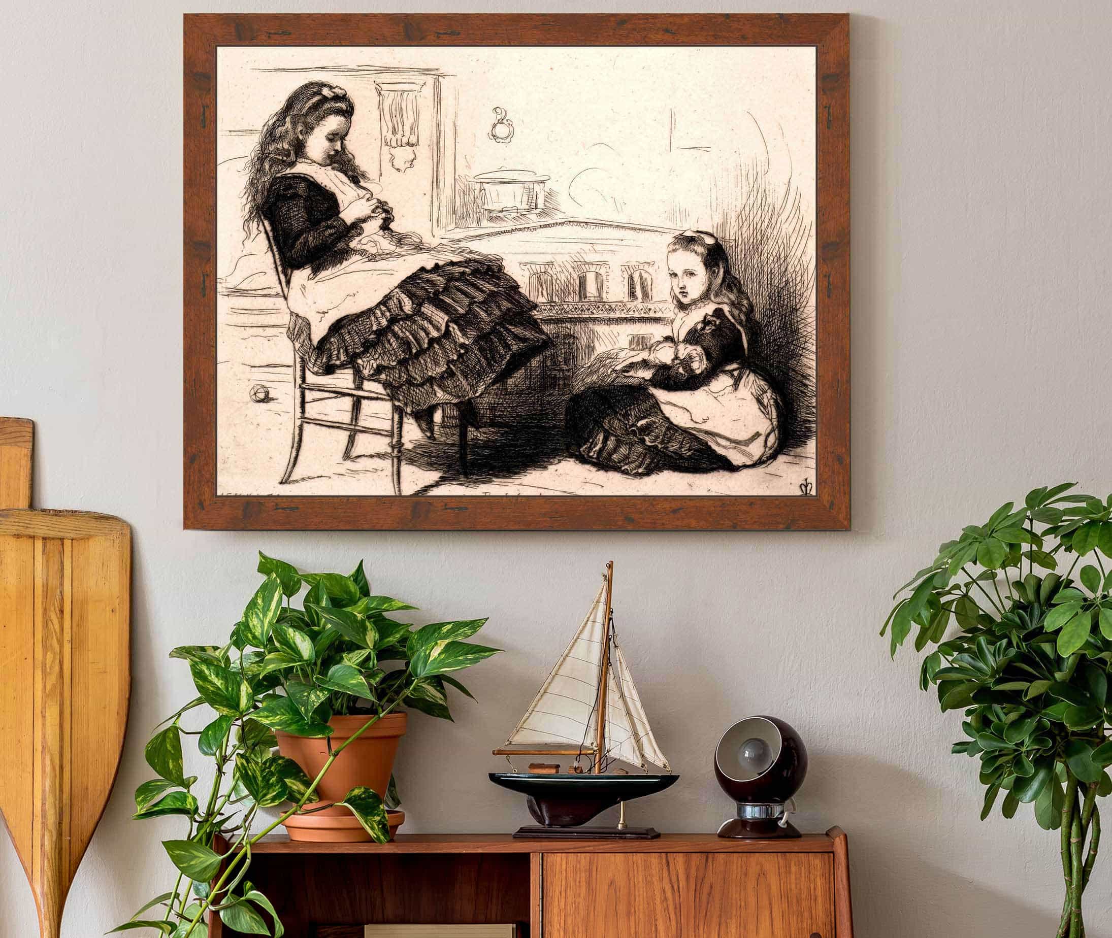 The Baby House by Sir John Everett Millais