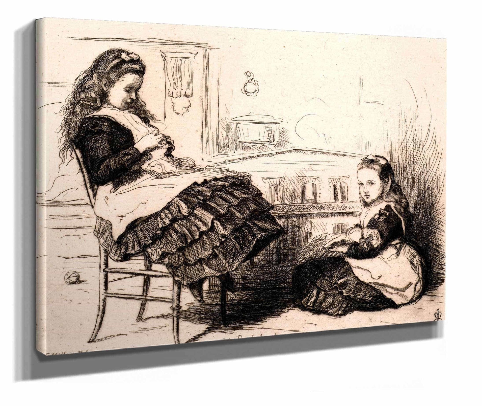 The Baby House by Sir John Everett Millais