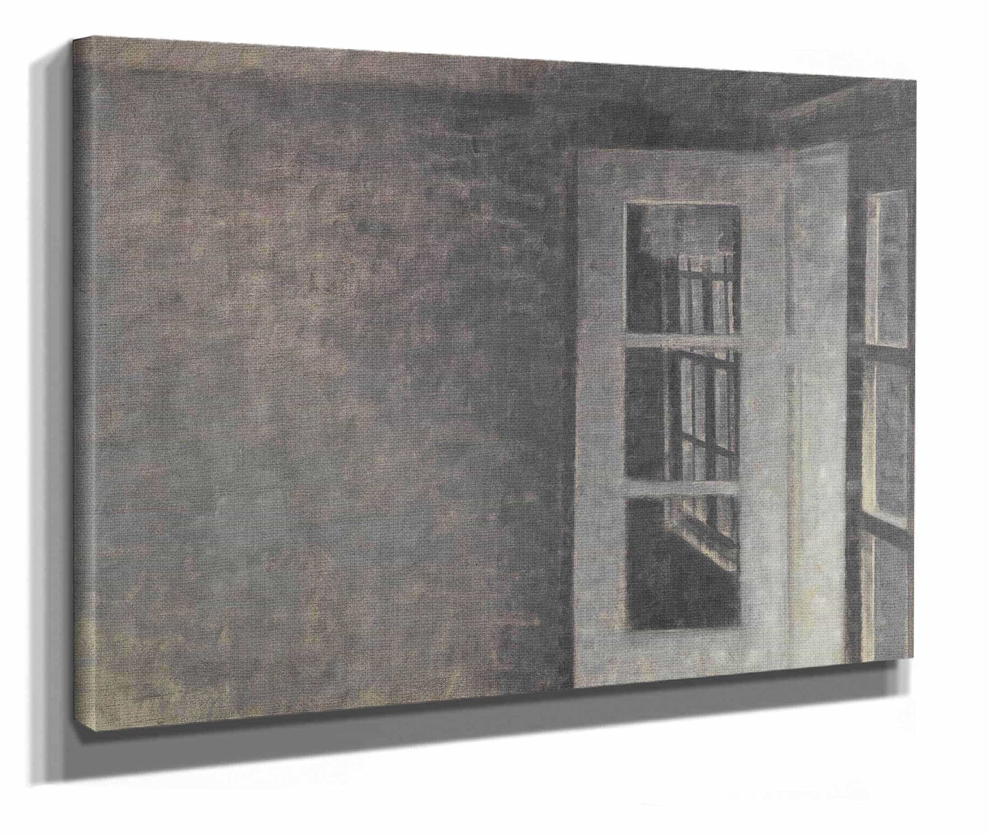 The Balcony Room At Spurveskjul by Vilhelm Hammershoi