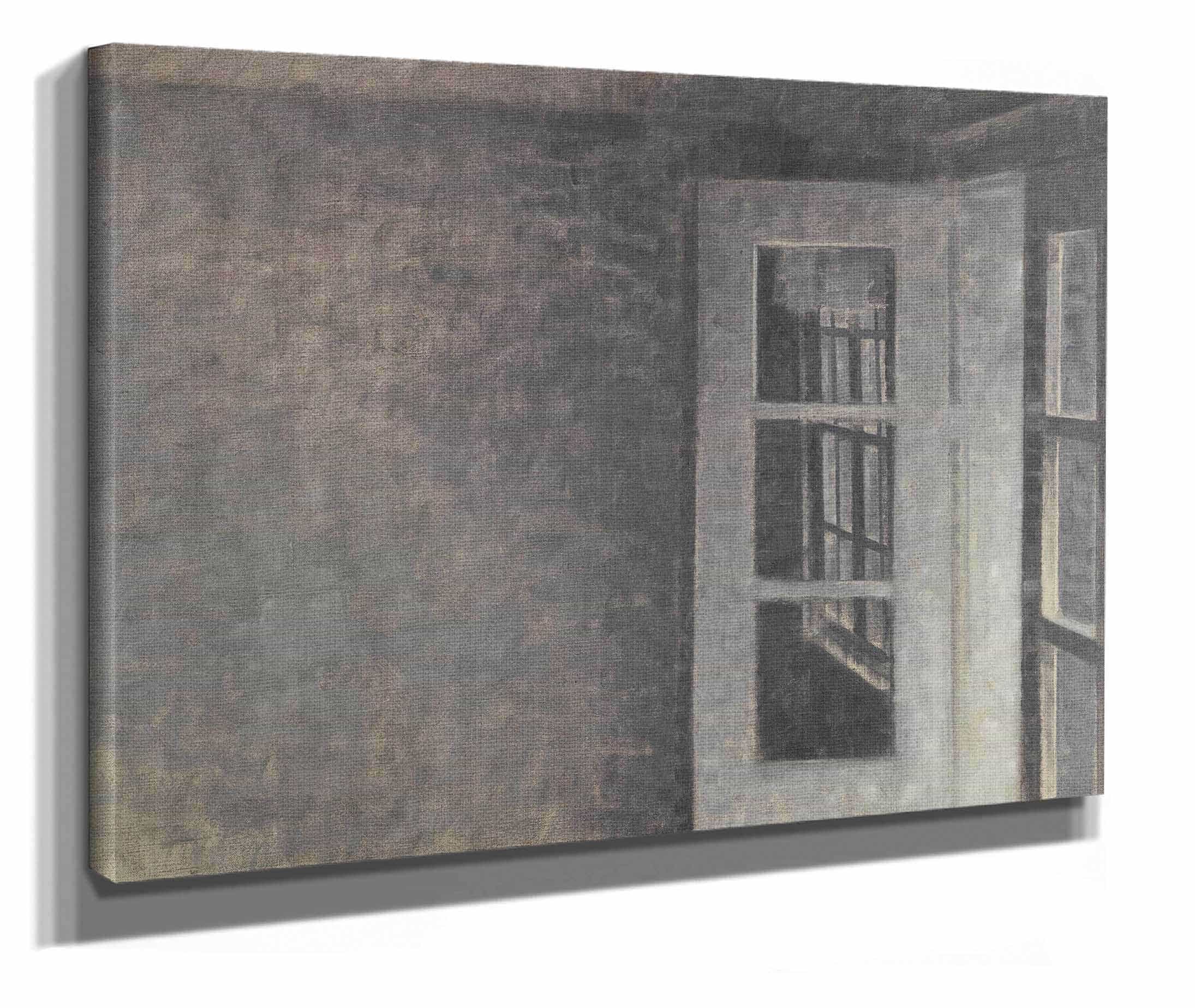 The Balcony Room At Spurveskjul by Vilhelm Hammershoi