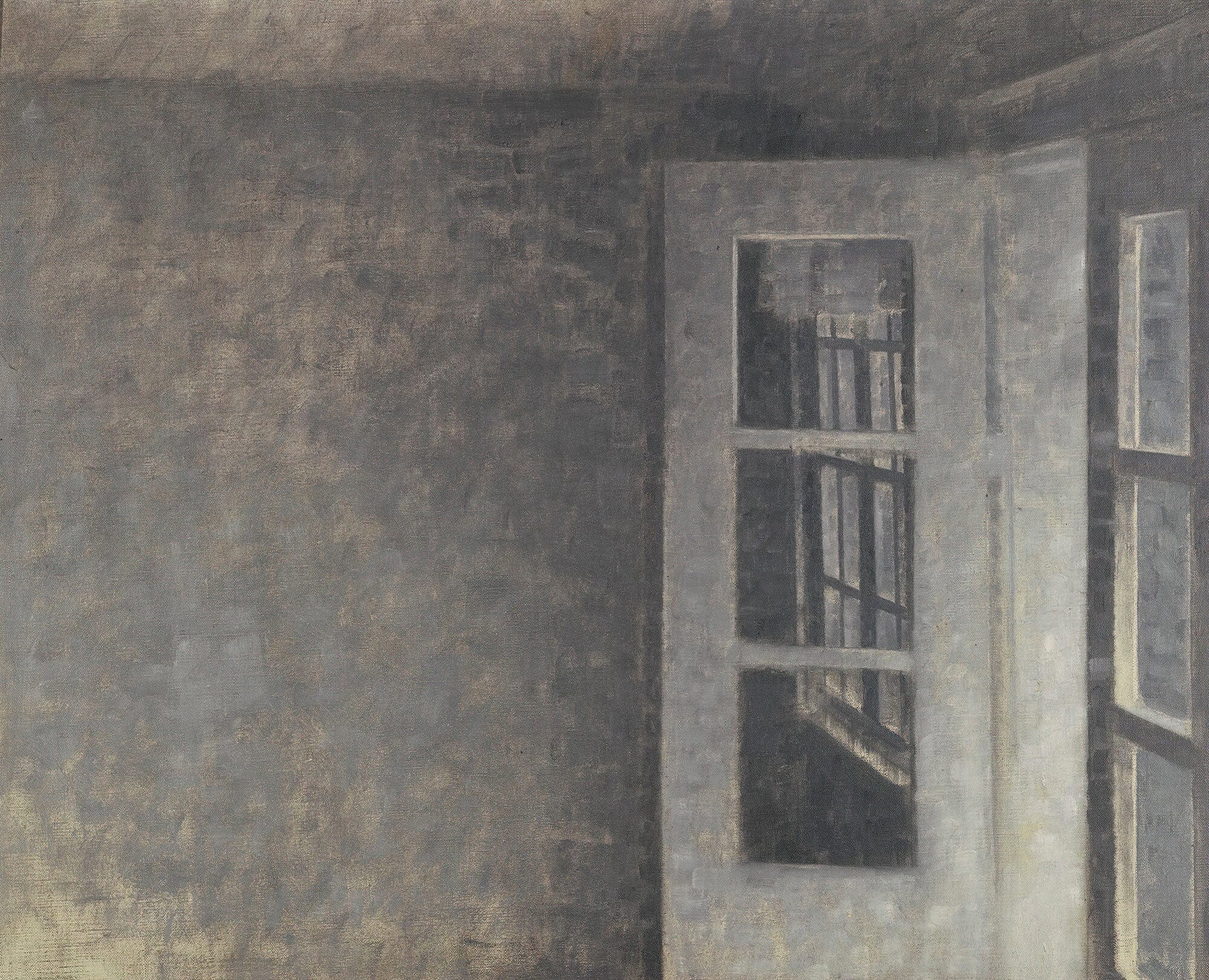 The Balcony Room At Spurveskjul by Vilhelm Hammershoi