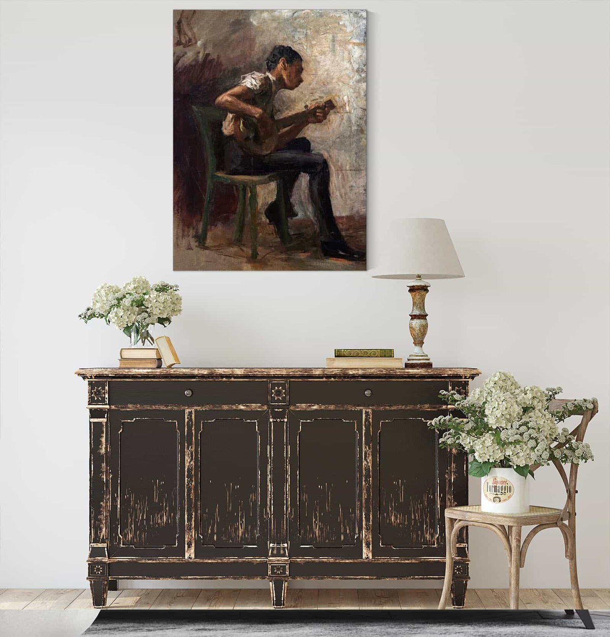 The Banjo Player by Thomas Eakins