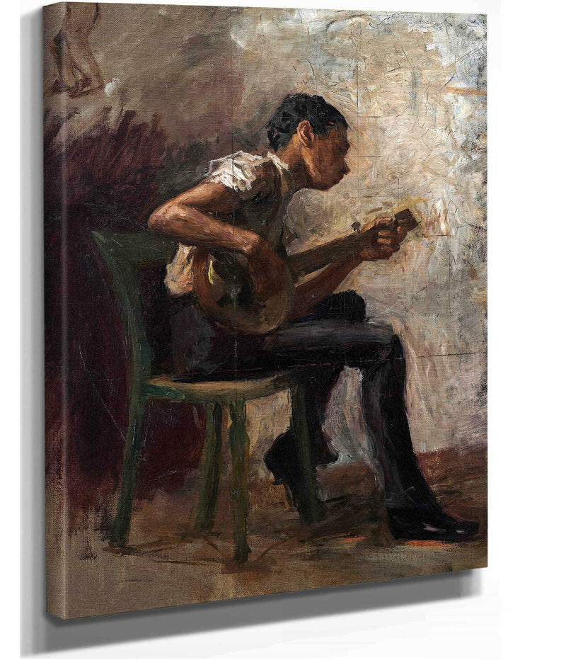 The Banjo Player by Thomas Eakins