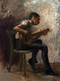 The Banjo Player by Thomas Eakins