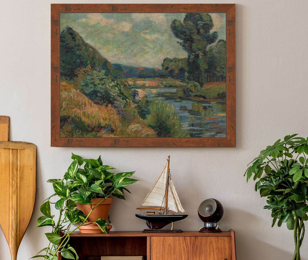 The Banks Of The Marne At Charenton by Armand Guillaumin