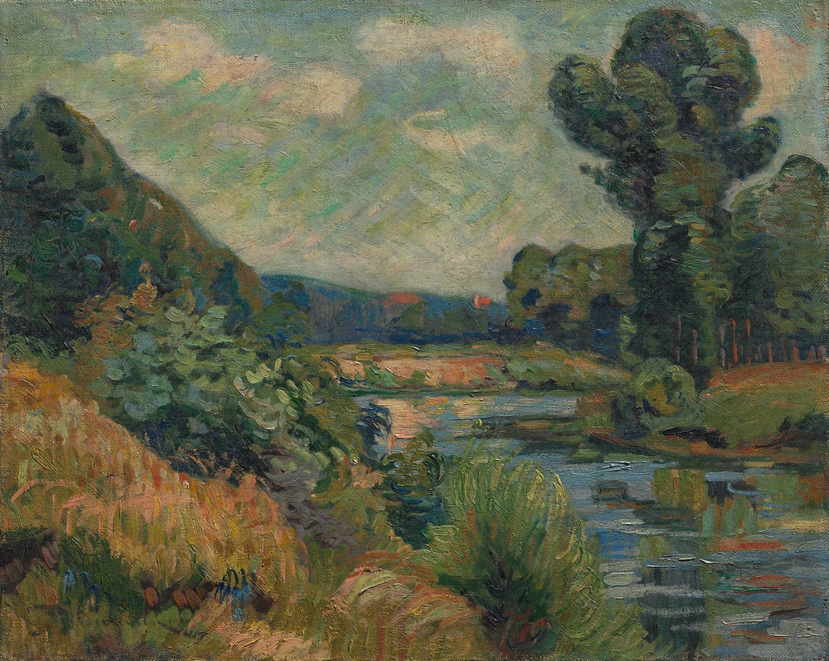 The Banks Of The Marne At Charenton by Armand Guillaumin