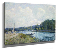 The Banks Of The Oise by Alfred Sisley