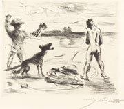 The Banquet Of Trimalchio Plvii by Lovis Corinth