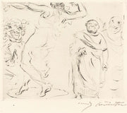 The Banquet Of Trimalchio Plxi by Lovis Corinth