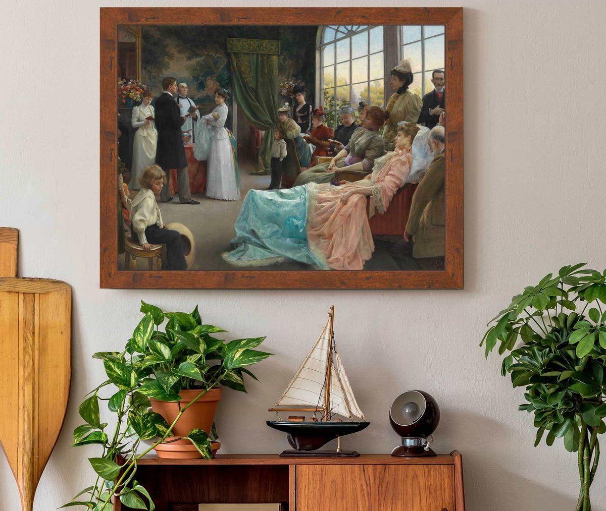 The Baptism by Julius Leblanc Stewart